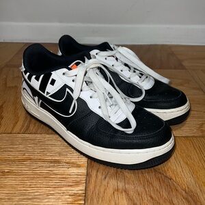 Used Air Force 1 Low LV8 GS 'NBA Pack - Black'